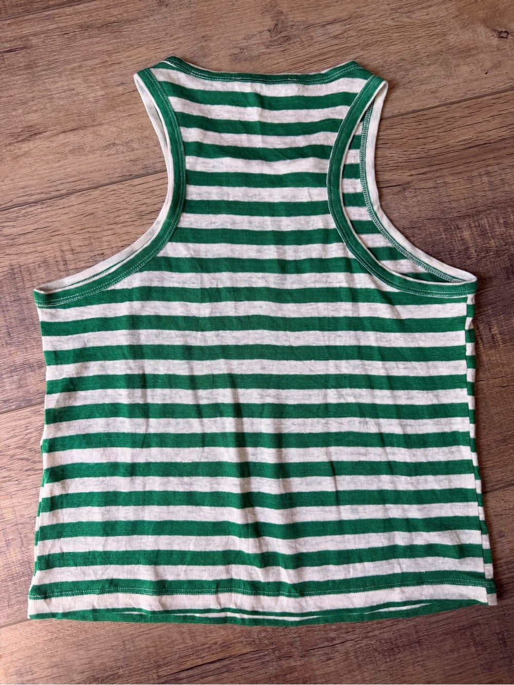 Frame Ringer Stripe Racerback Tank Top - Picture 5 of 5